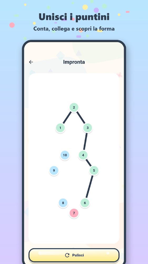 Schermata dell’app KROMI – Colora e disegna